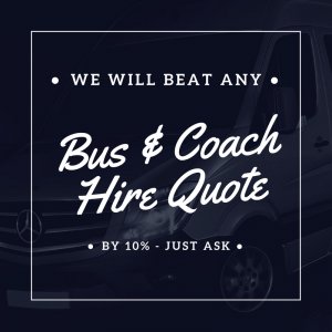 We will Beat any Minibus & Coach Quote!